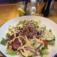 Vegan bowl  at La Famiglia in Zadar