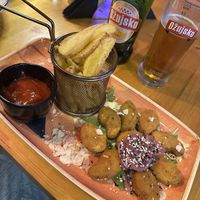 Vegan nuggets  at La Famiglia in Zadar