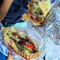 Vegan doner and durum at Ostsee Snack in Flensburg