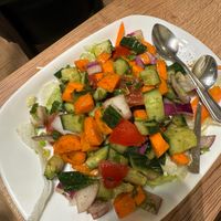 Salad at Namaste in Muenster