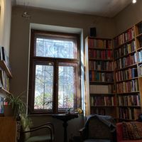   at Massolit Books & Café in Krakow