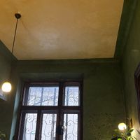 part of the space  at Massolit Books & Café in Krakow