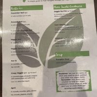 Ask for the vegan menu! at Jjanga in Las Vegas