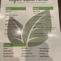 Ask for the vegan menu! at Jjanga in Las Vegas