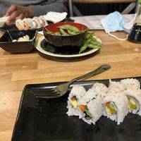 Lots of options for everyone. Husband is not vegan.  at Jjanga in Las Vegas