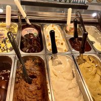   at Gelatomania in Taormina