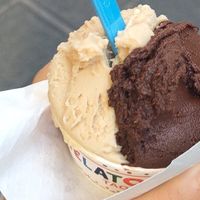  at Gelatomania in Taormina