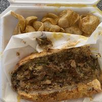 The Marley (Philly cheezesteak) #Veganuary at Soul Wired Cafe in Jackson