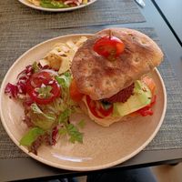 Vegan Focaccia at Friend's Bistro in Westport