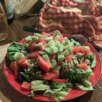 Taboule salad at Axiotissa in Naxos