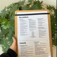 Menu at Prince Street Cafe in York