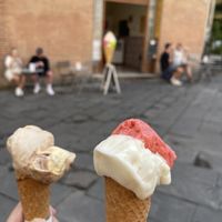   at Gelateria il Masgalano in Siena