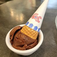 Midnight Decadence w/ Sugar Cone at Ice Cream Renaissance in Vancouver