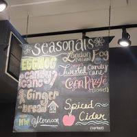 Seasonal Flavors. Vegan Options (Right Side) at Ice Cream Renaissance in Vancouver