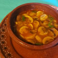 mushroom soup at La Gruta Teotihuacan in San Juan Teotihuacan