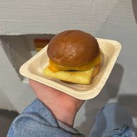 Breakfast sandwich   at Tsuchi Cafe in Toronto