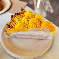 Miso Caramel Kabocha at Tsuchi Cafe in Toronto