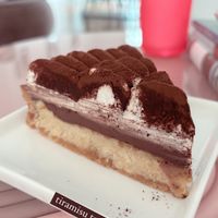 Tiramisu tart   at Tsuchi Cafe in Toronto