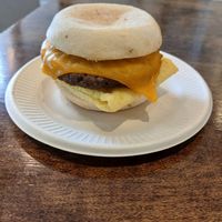 Morning sandwich at Tsuchi Cafe in Toronto