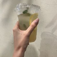 Ginger soda  at Tsuchi Cafe in Toronto