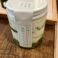 Matcha tiramisu  at Tsuchi Cafe in Toronto