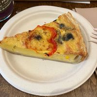 Quiche at Tsuchi Cafe in Toronto