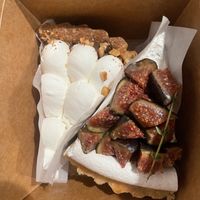 Vegan desserts  at Tsuchi Cafe in Toronto