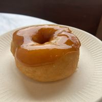 Soy Glazed Mochi Donut at Tsuchi Cafe in Toronto