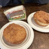 Karepan x 2 and a sandwich   at Tsuchi Cafe in Toronto