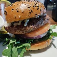 Vegan Beyond burger at Yard House in Northridge