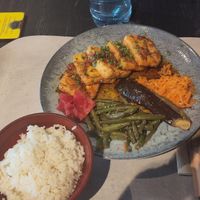 Tokyo Express Spice Tofu Teishoku at The Bridge in Zurich