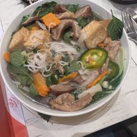 vegan pho  at Delicious Pho in Chicago