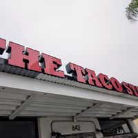 In a busy part of town. at The Taco Stand in Encinitas