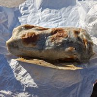 Mushroom burrito at The Taco Stand in Encinitas