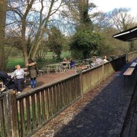 Cafe in The Park outdoor seating at Cafe in the Park in Rickmansworth