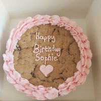 Giant cookie at Sweet Pea's in Nantwich