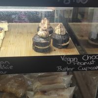 Sweets cabinet at Cafe Mojo in Mundaring