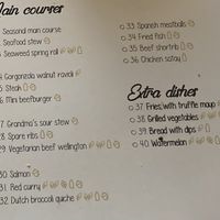 Mains at Bistro Belle in Oud Zuilen