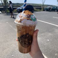 Vegan Lotus Biscoff Iced Coffee at Iced on the Quay in Hayle