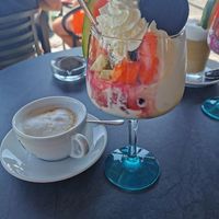Coffee & Fruits at Sarah's Bistro in Langenargen
