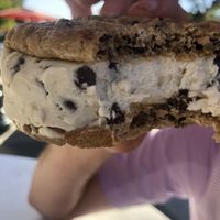 Ice cream sandwich  at Mr.Dewie's Cashew Creamery in Oakland
