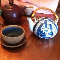 Our selection of ordered tea at The Tao of Tea in Portland