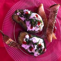 Baked Avocado at Machimbombo in Lisbon
