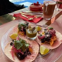 Vegan Option Breakfast Tacos at Machimbombo in Lisbon