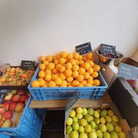 Fresh veggies and fruit  at Rico Lab in Antwerpen