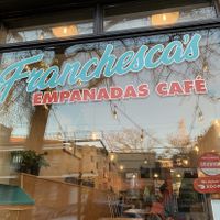 Outside window  at Franchesca's Empanadas Cafe in Baltimore