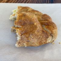 Sausage potato empanada  at Timeless Coffee - Webster in Oakland