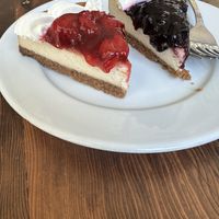 Vegan cheesecakee  at Timeless Coffee - Webster in Oakland