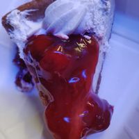 Cherry cheesecake! 😋 at Timeless Coffee - Webster in Oakland