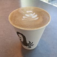 cappuccino with oatmilk at Timeless Coffee - Webster in Oakland